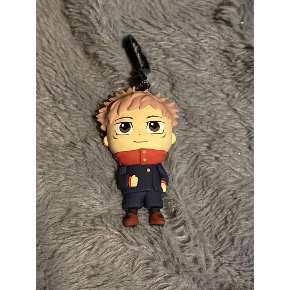 Yuji Itadori Jujutsu Kaisen PVC Keychain Charm Japan Limited Anime Jump JJK Rare